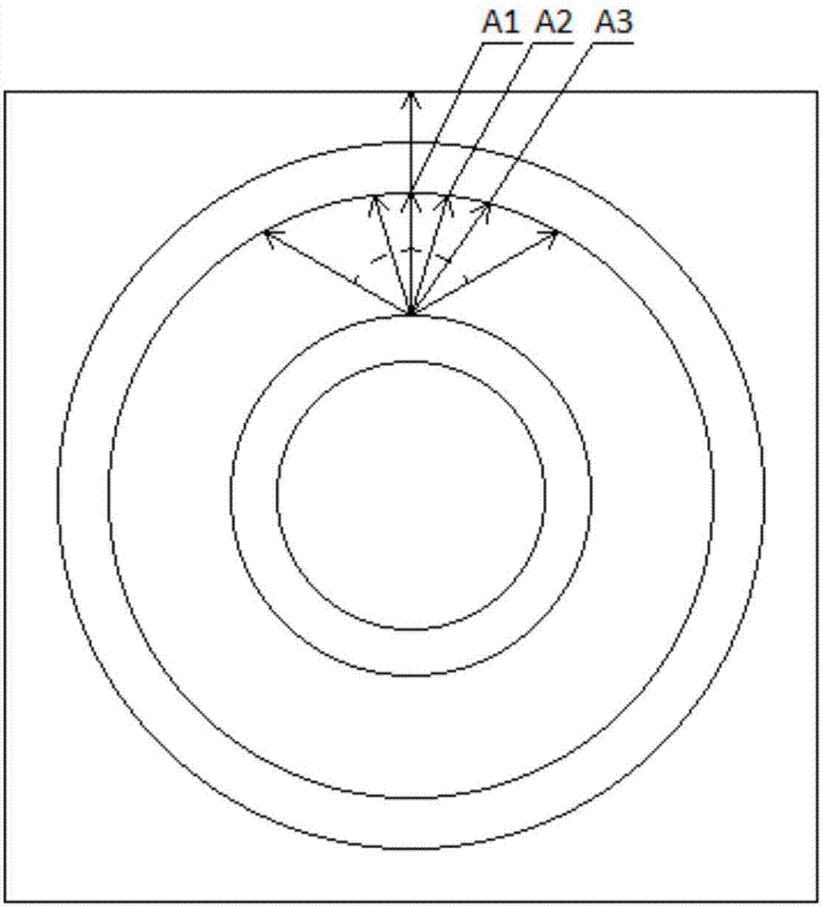 Eccentricity detection method for power cable