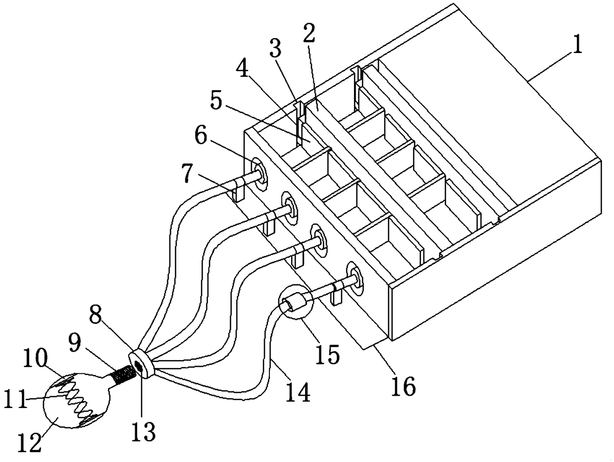 Egg-white protein separating device