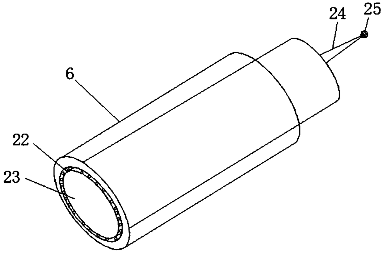 Egg-white protein separating device