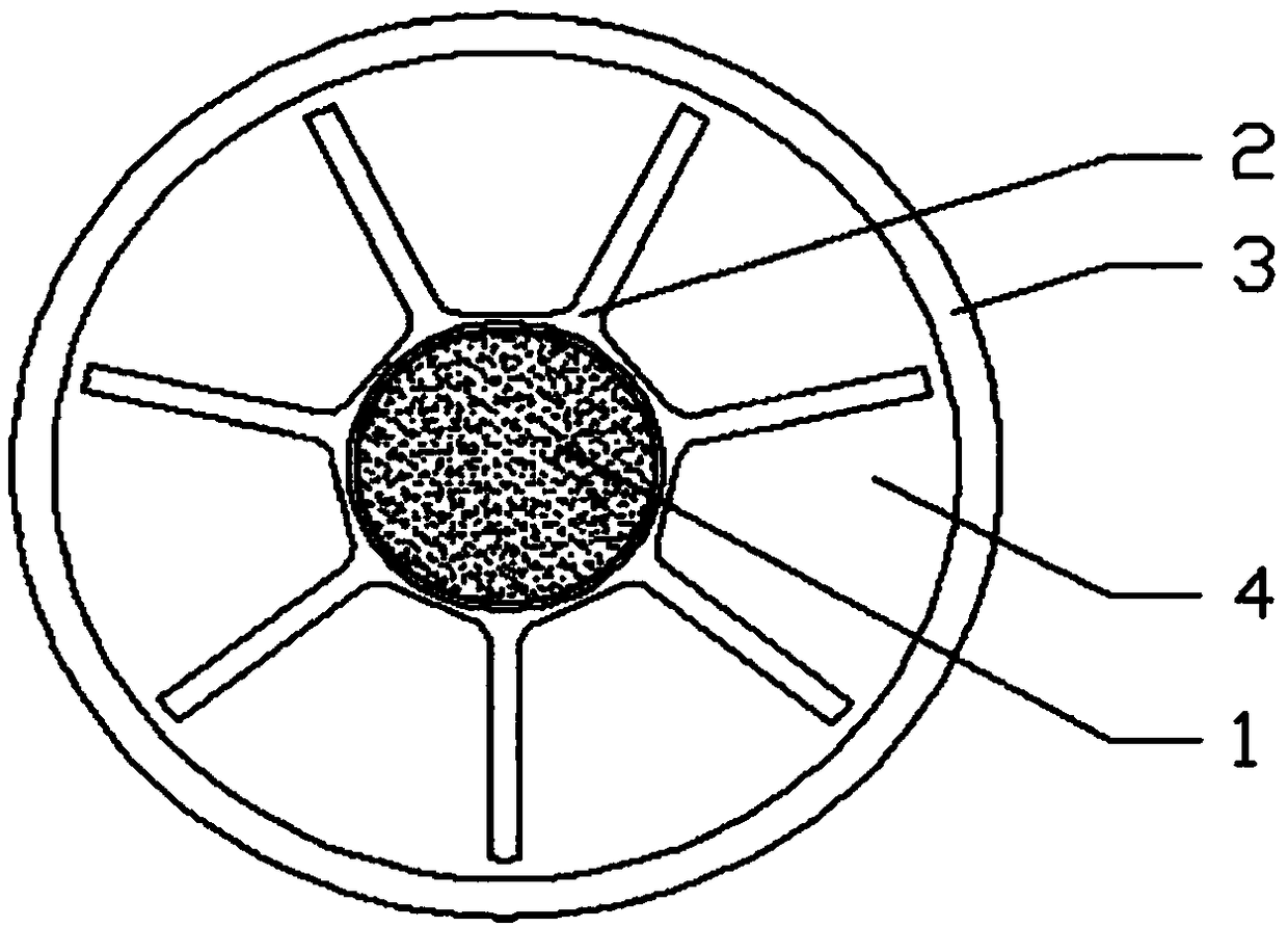 High-voltage silica gel insulating electric wire