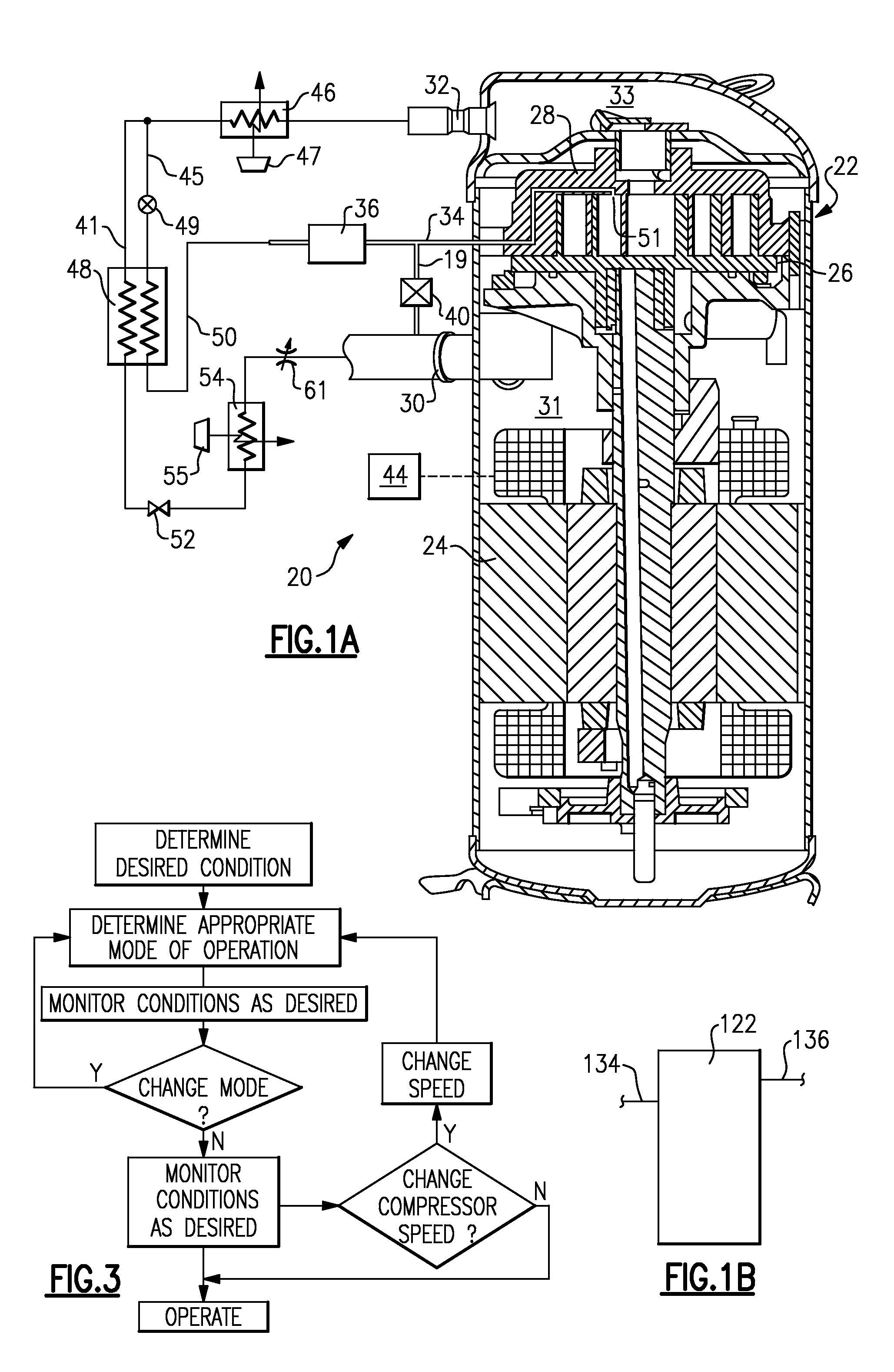 Refrigerant system with multi-speed scroll compressor and economizer circuit