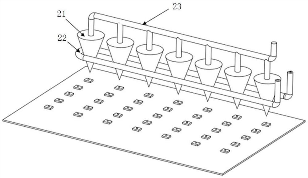 High-frequency electromagnetic induction focusing welding device