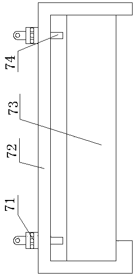 Semi-automatic anti-rust agent coating device for special-shaped metal sheet