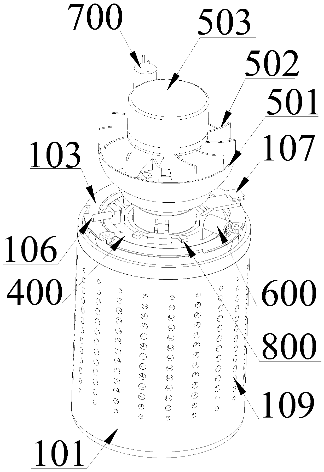 Air disinfection purifier