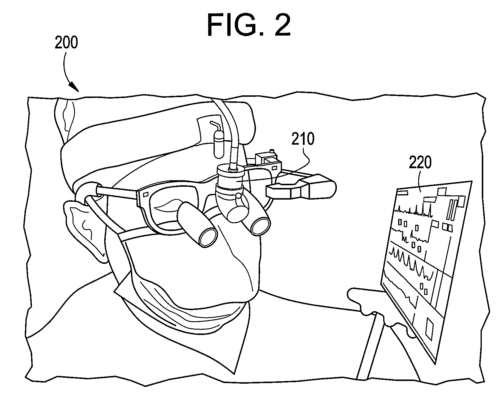 Method and apparatus for surgical operating room information display gaze detection and user prioritization for control