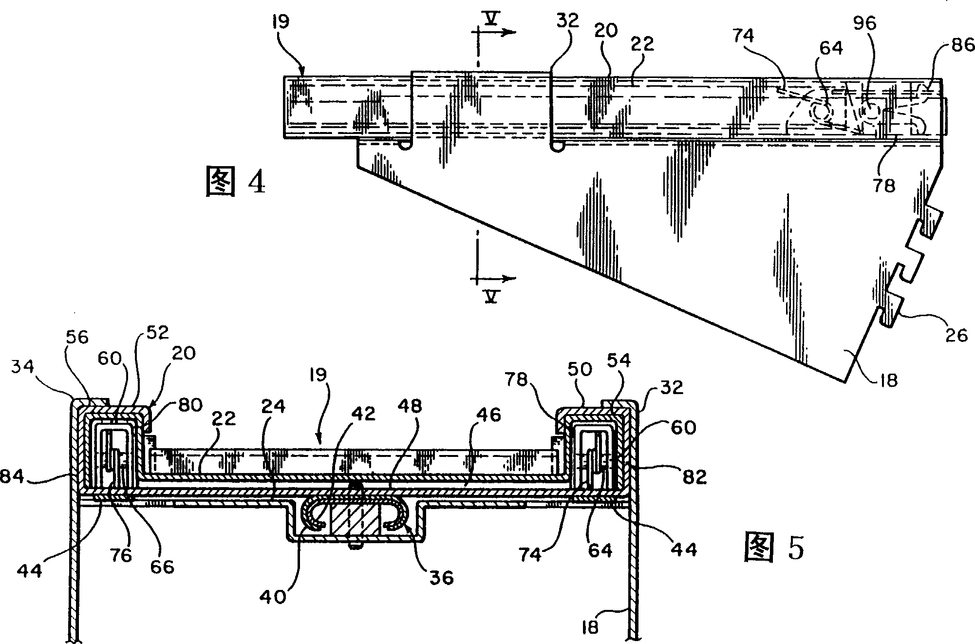 Controlled movement racking system