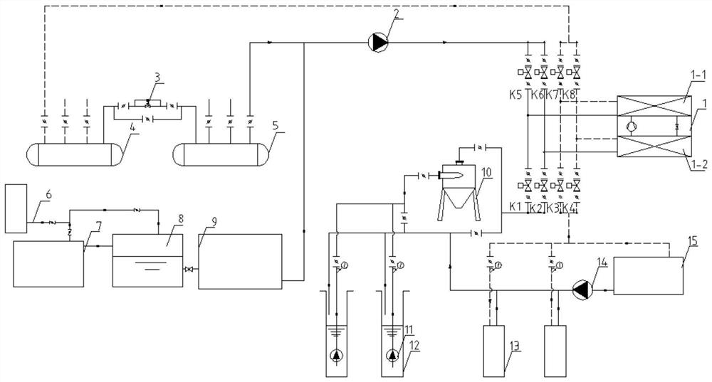 A water source heat pump system