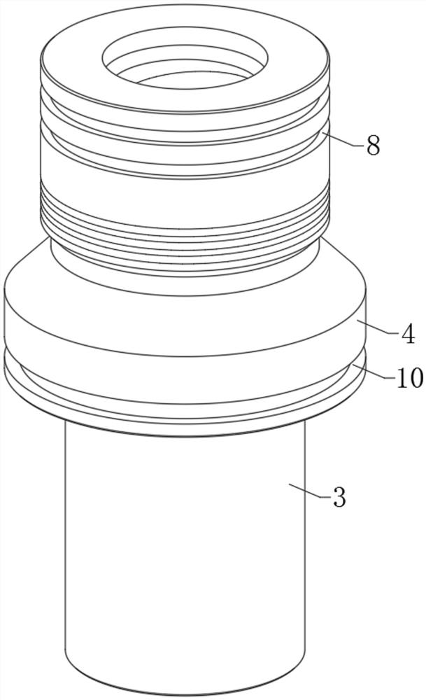 Hanger with multiple sealing sections and manufacturing equipment thereof