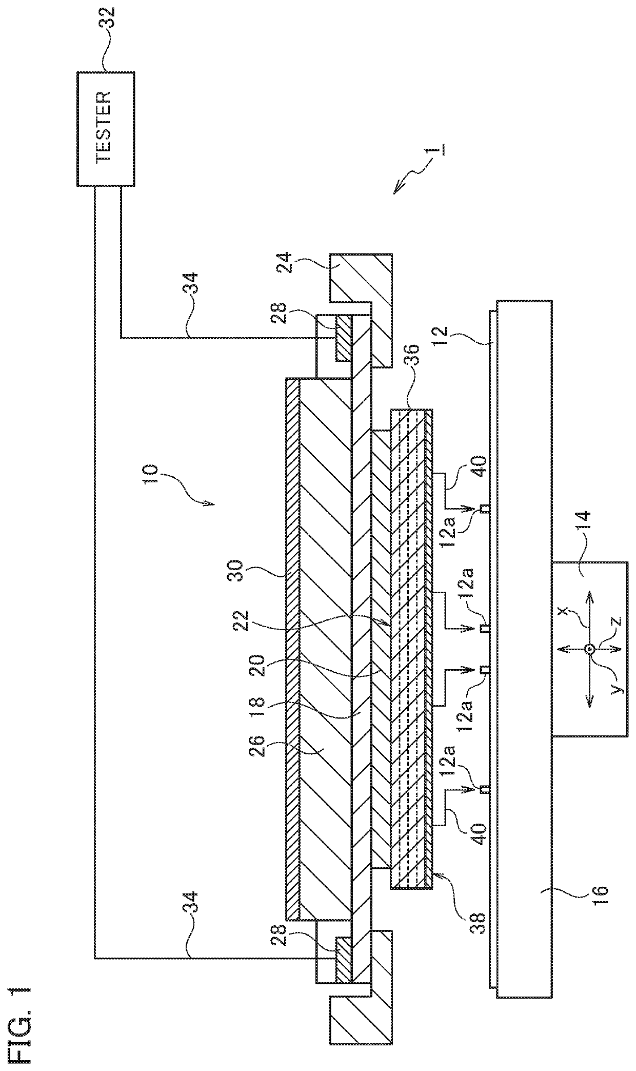 Multilayer wiring base plate and probe card using the same