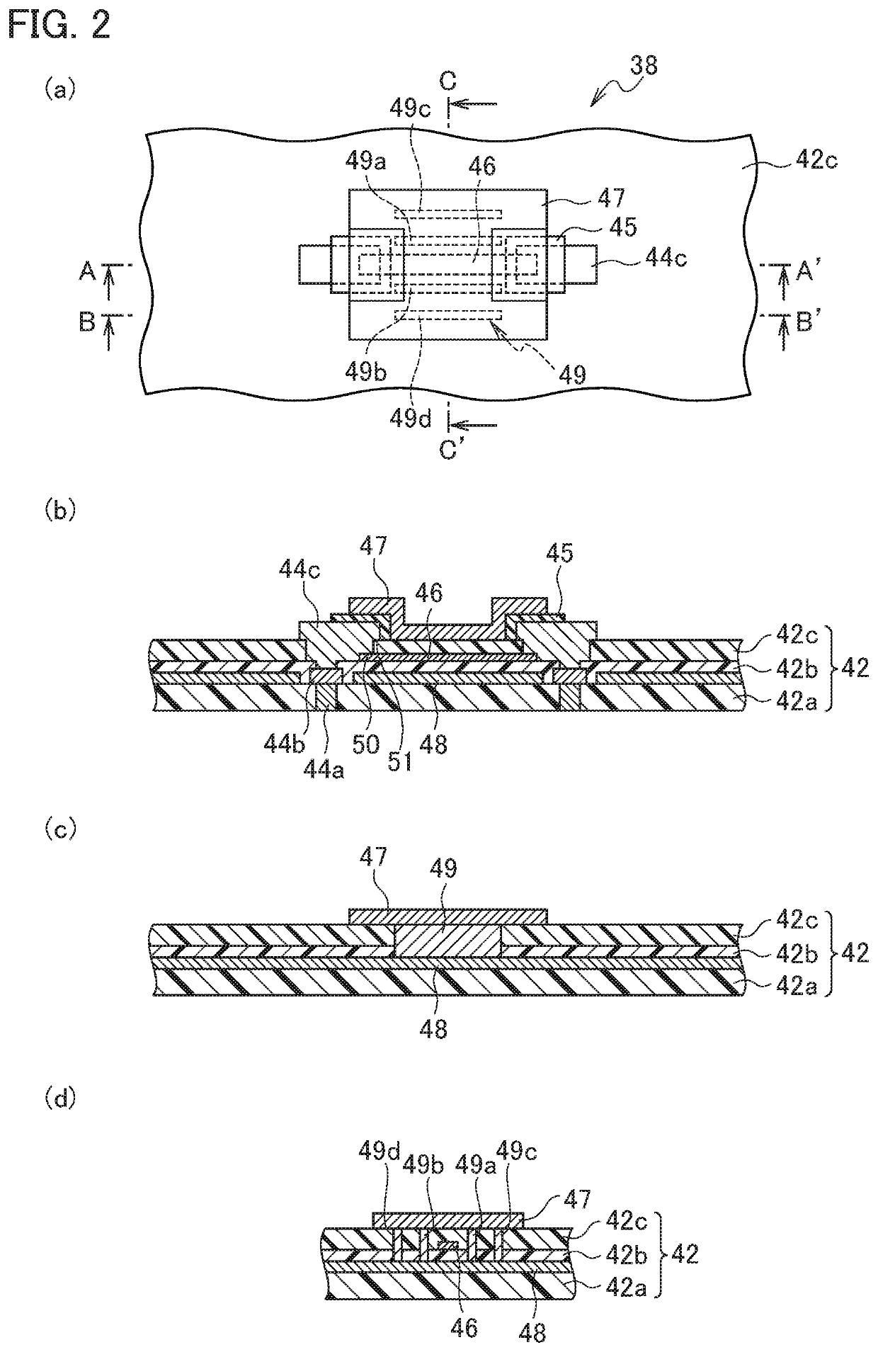 Multilayer wiring base plate and probe card using the same