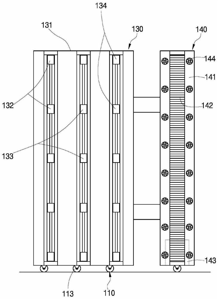 Photocatalytic coating device