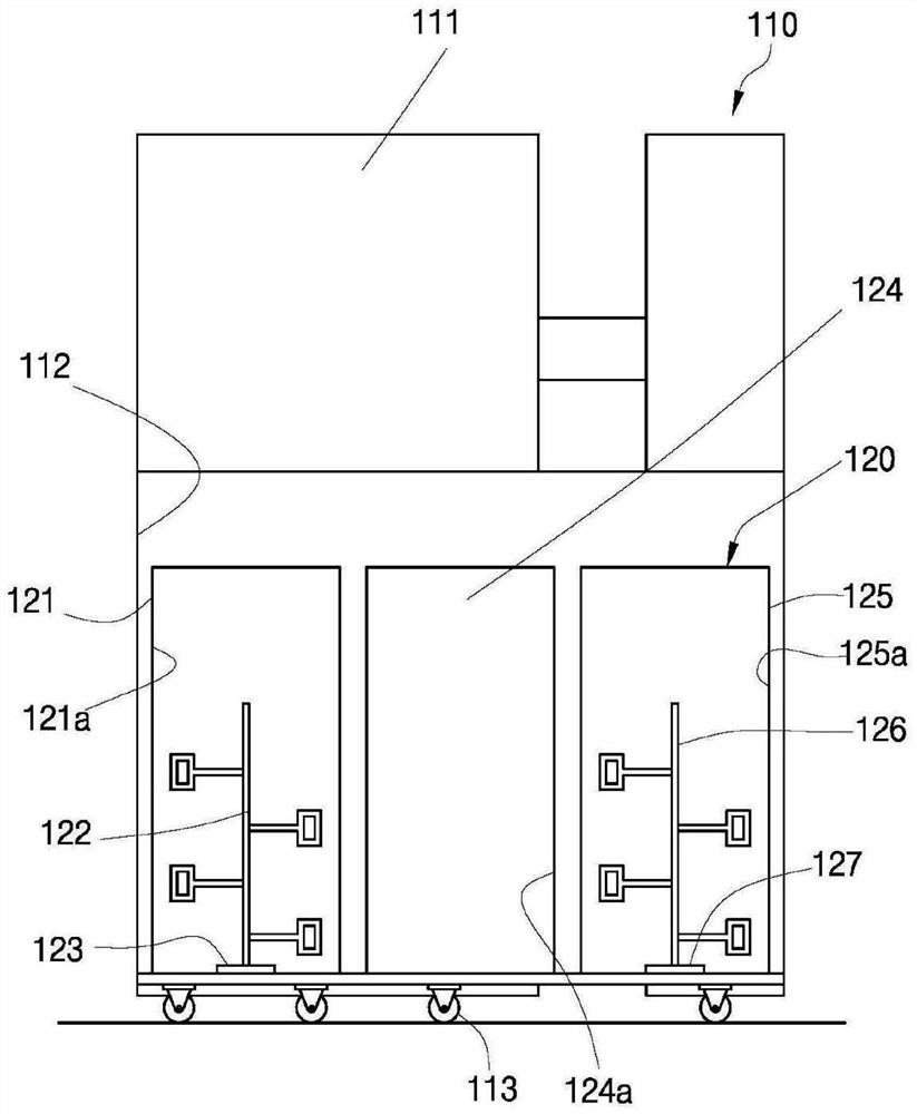 Photocatalytic coating device