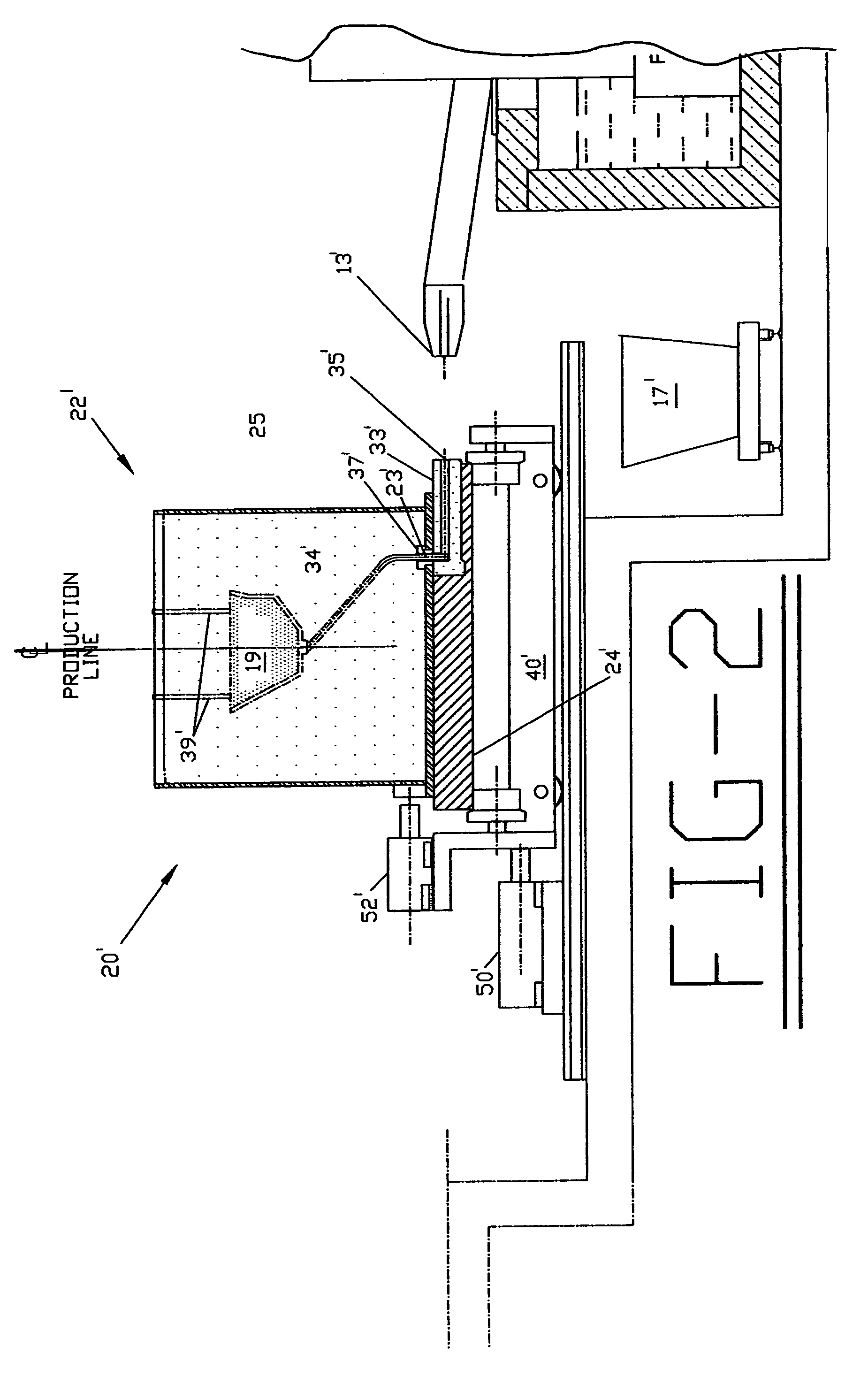 Offset mold process