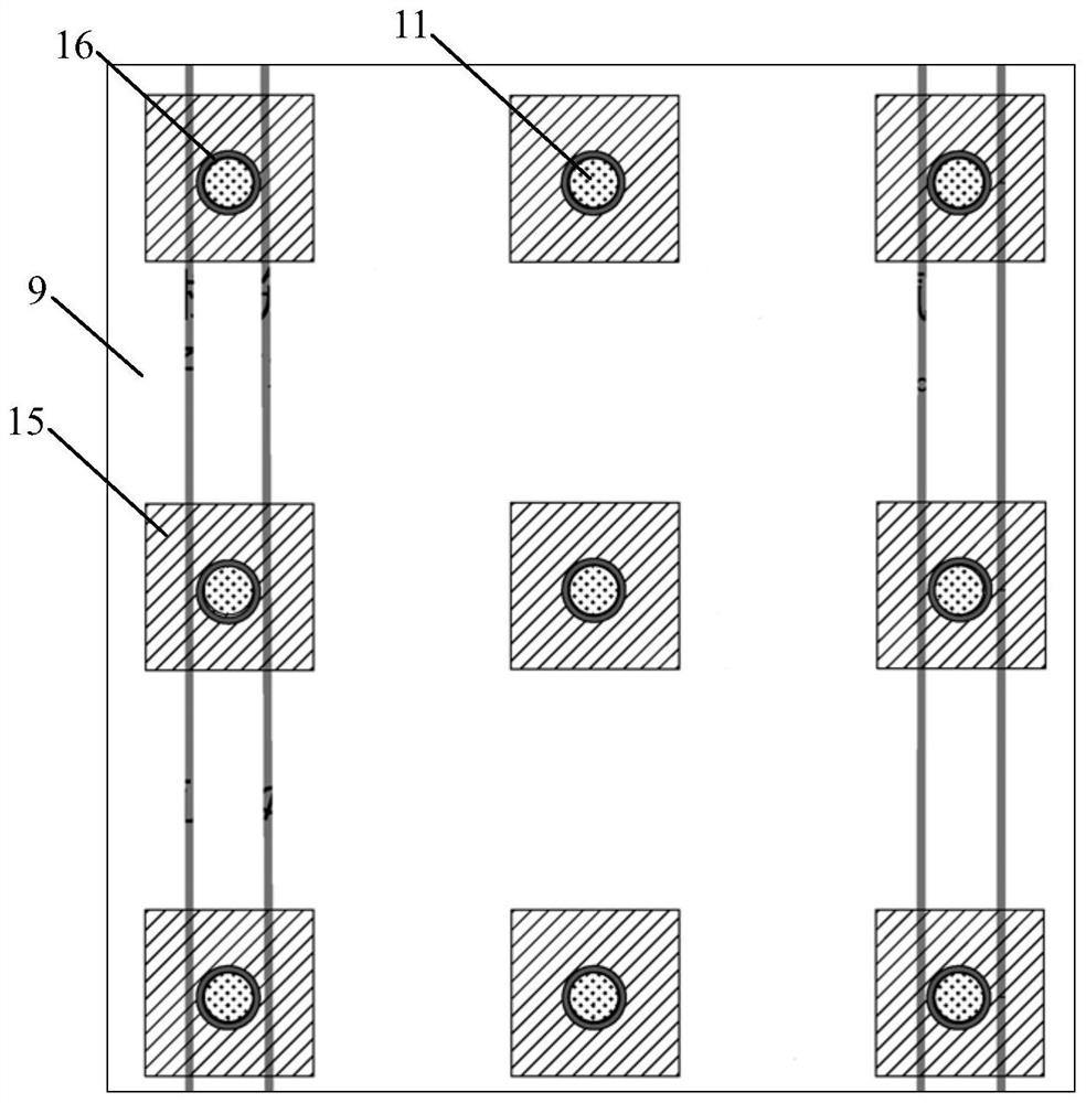 Two-in-one lining wall waterproof and structure integrated construction structure