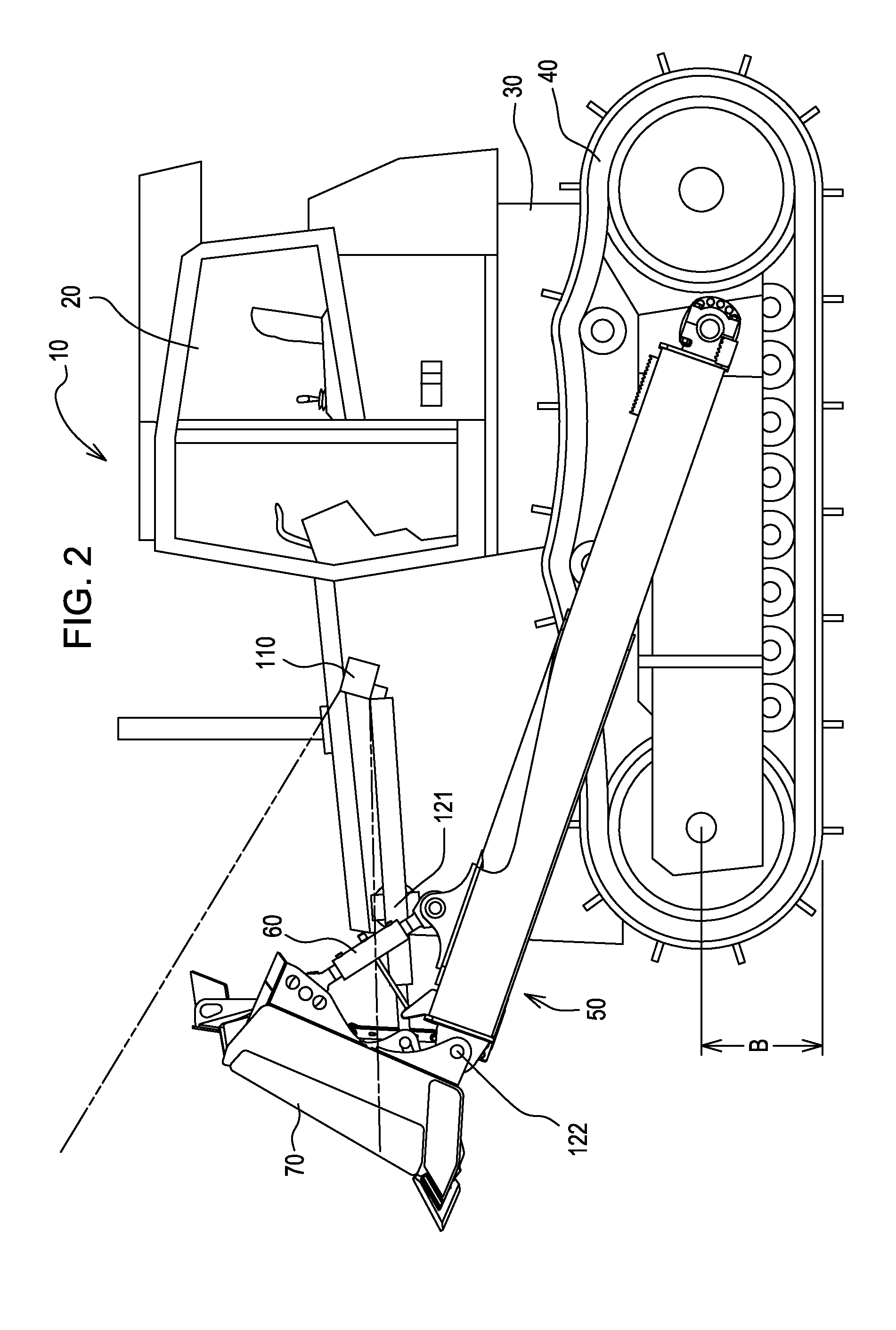 Automatic work light activation and deactivation