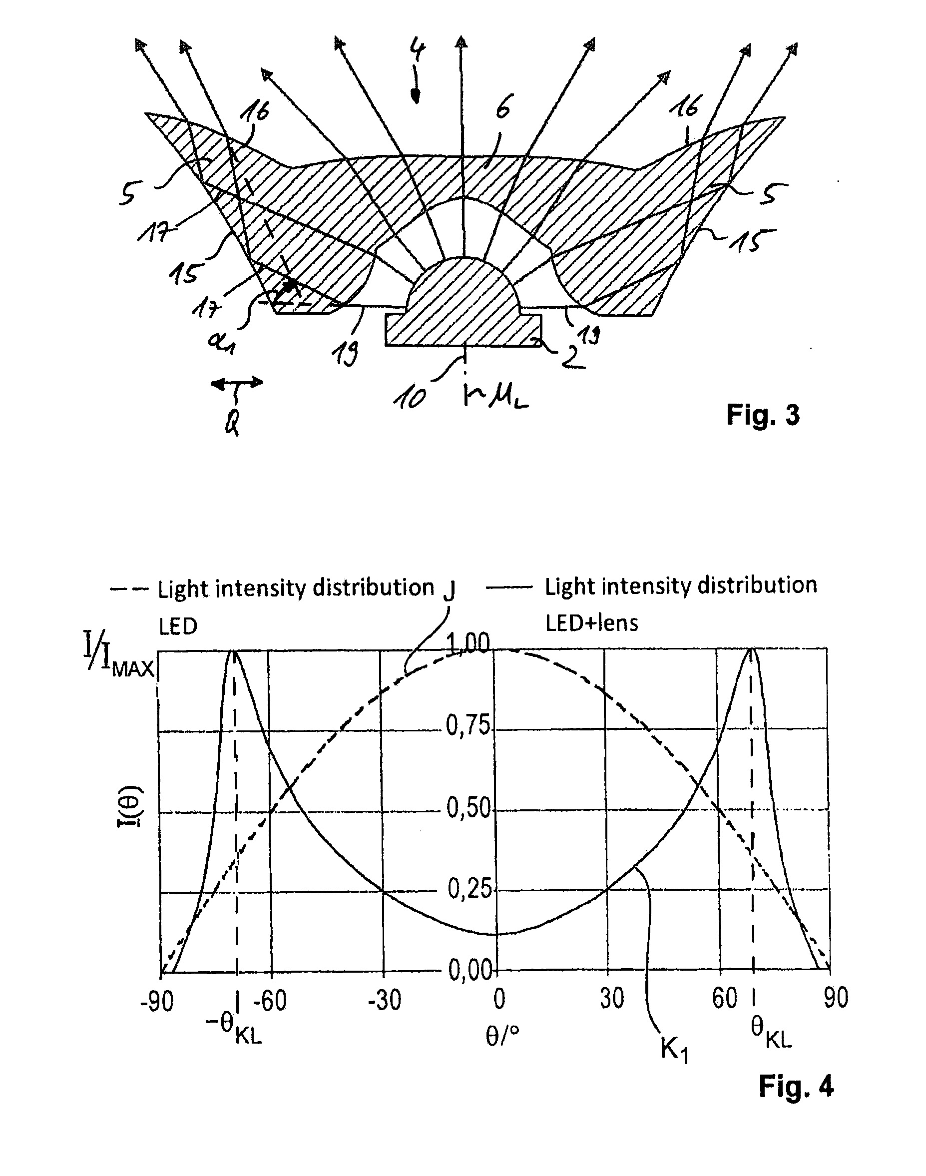 Street lighting device