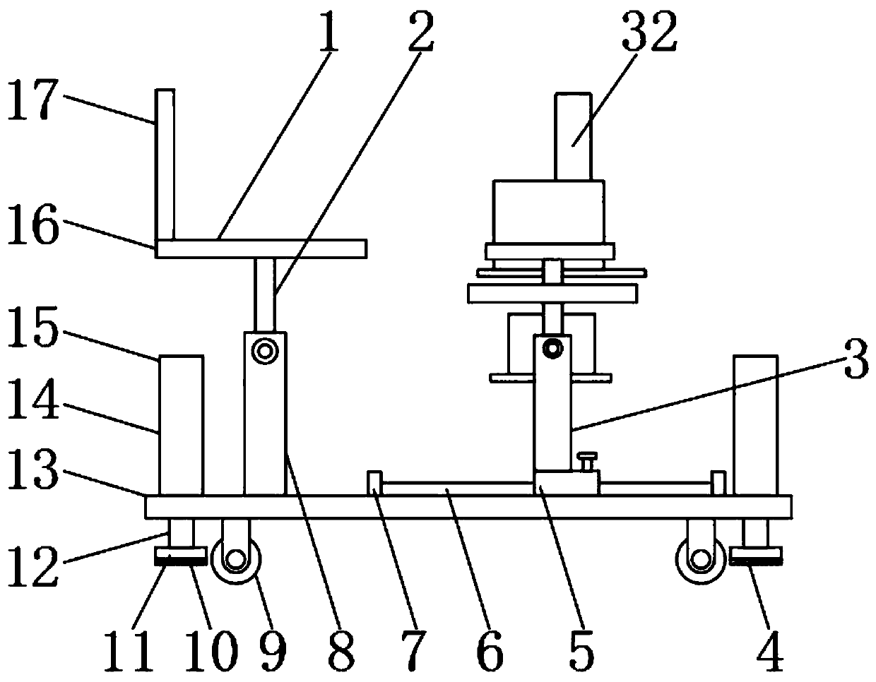 Pediatric leg wound treatment medical device capable of distracting children