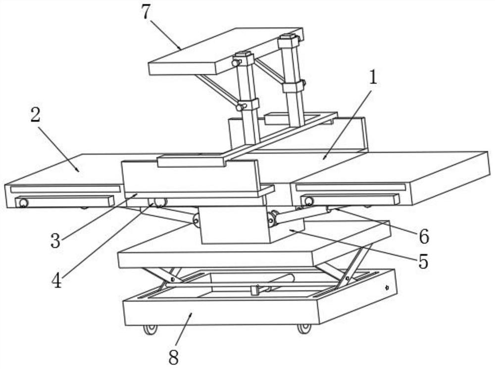 Special medical bed for new coronary pneumonia treatment