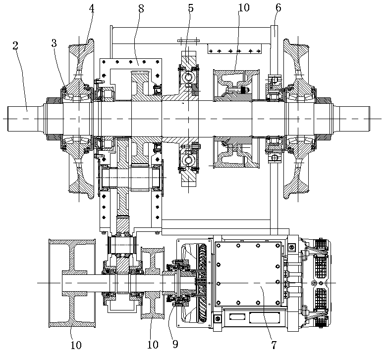 rack car bogie