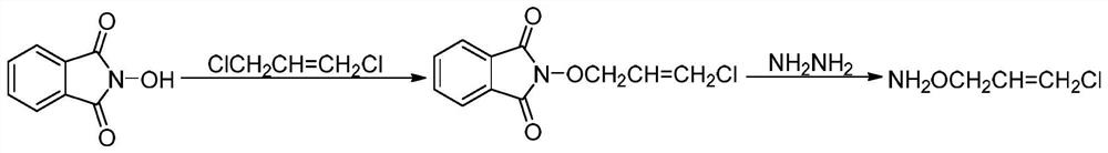 Synthesis method of O-(3-chloro-2-propenyl) hydroxylamine