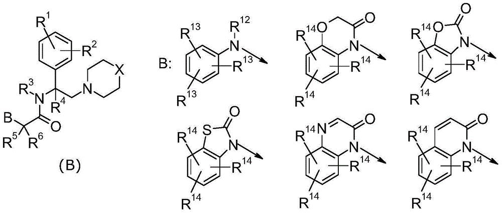 Heterocyclic acetic acid amide compound