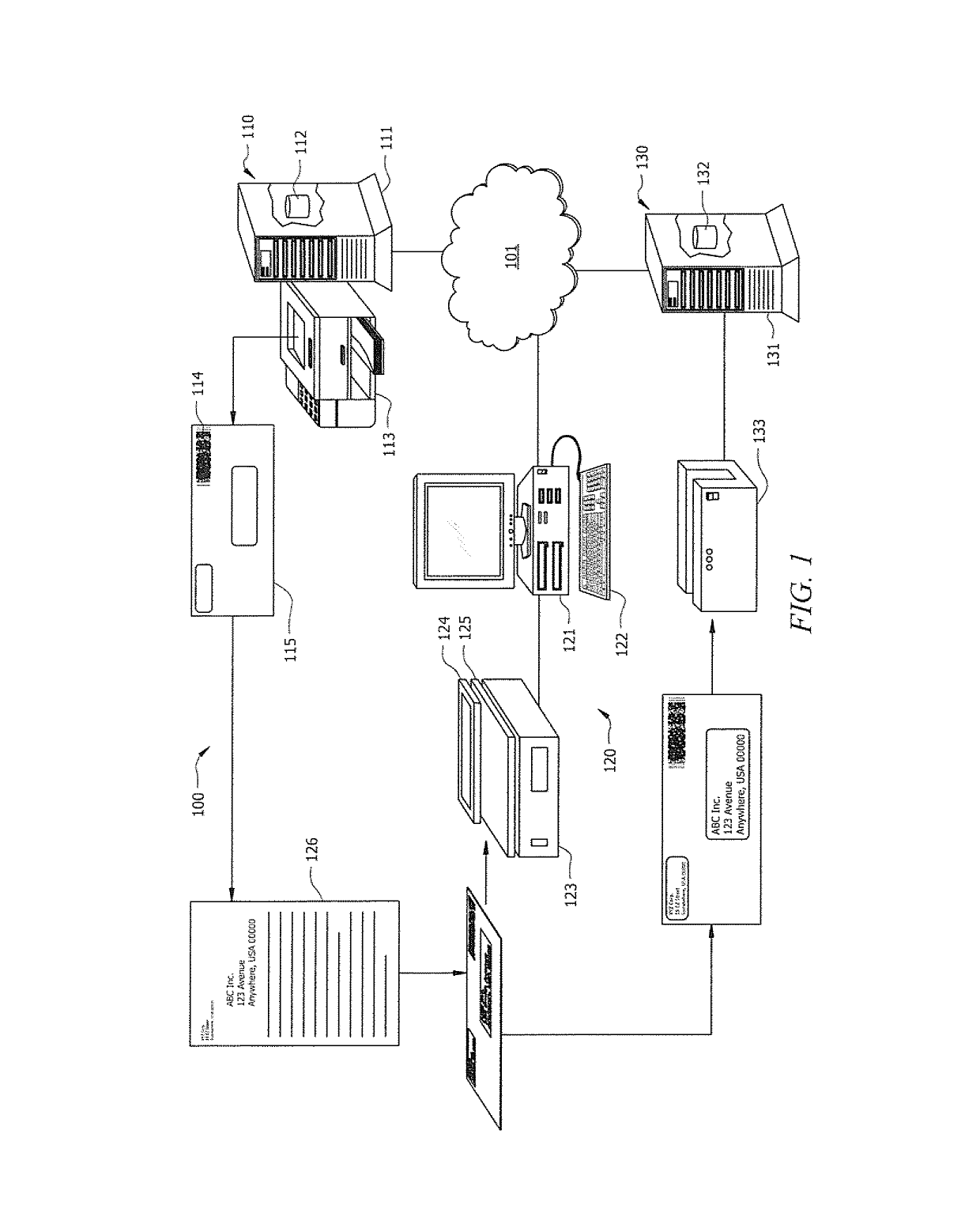 Systems and methods for distributed activation of postage