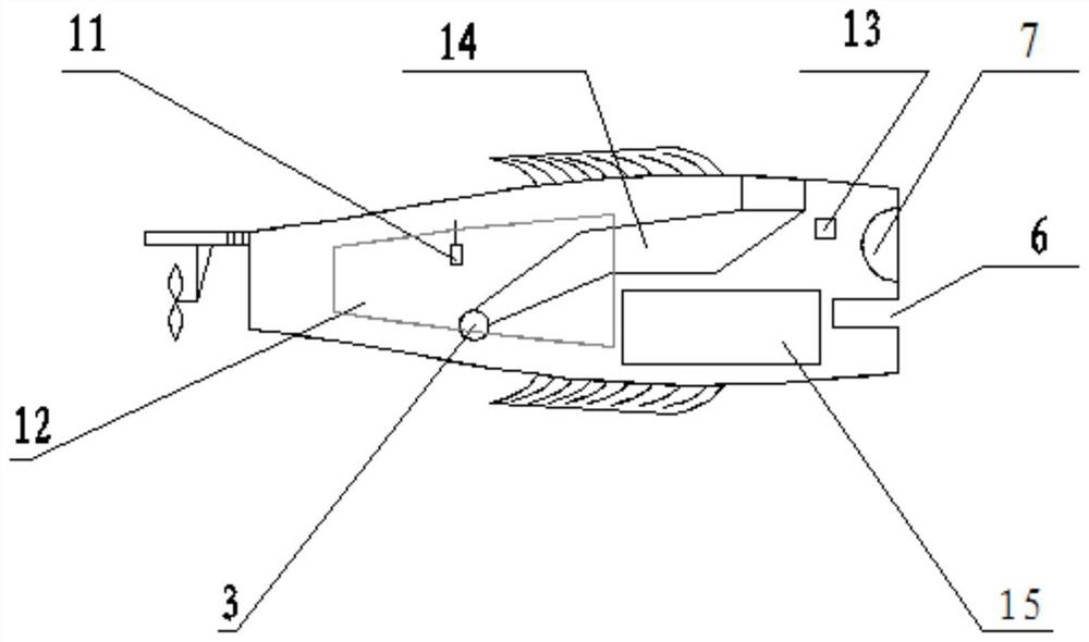 Fish moving device for culture work ship