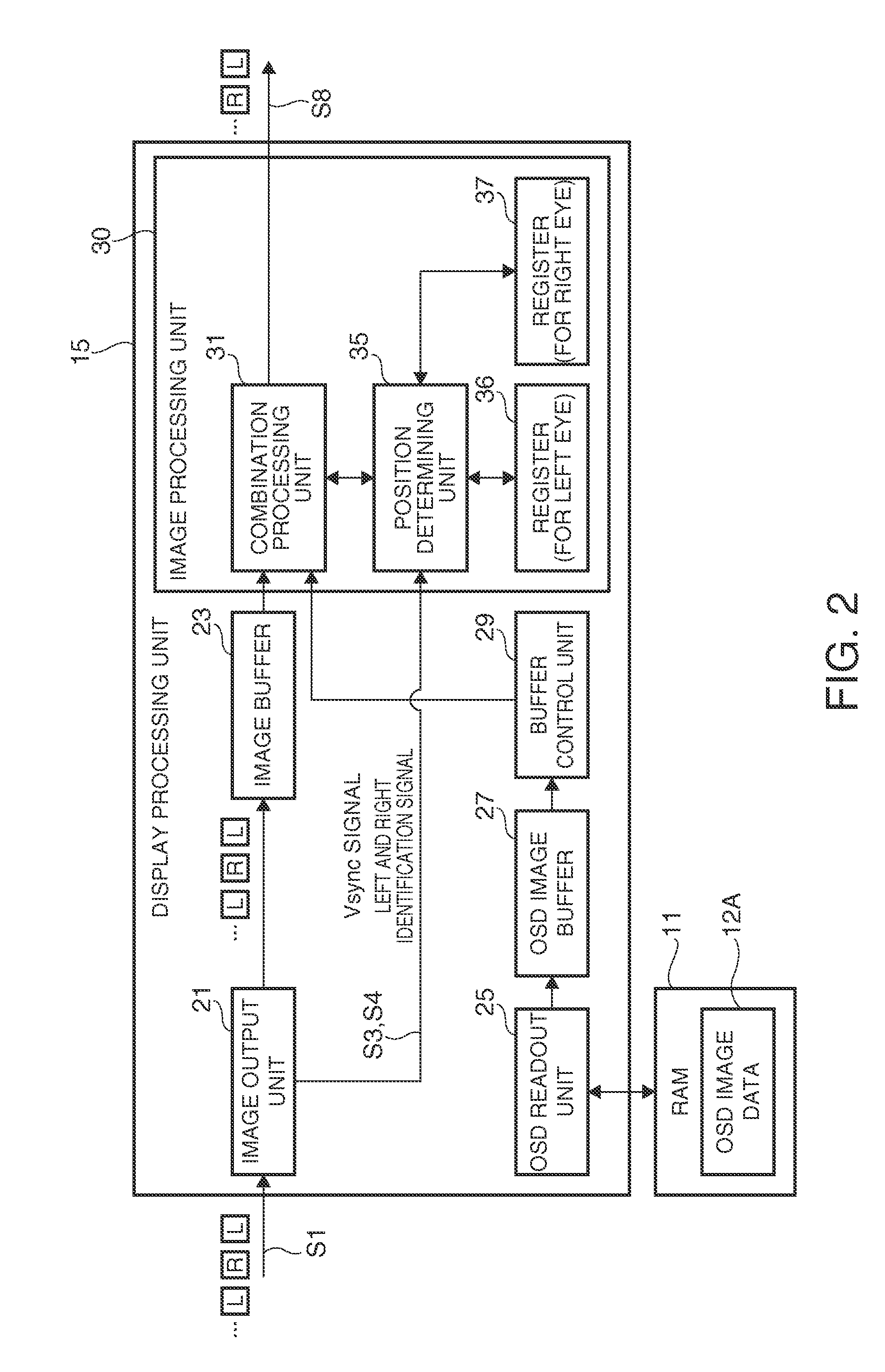 Display device and control method for the display device