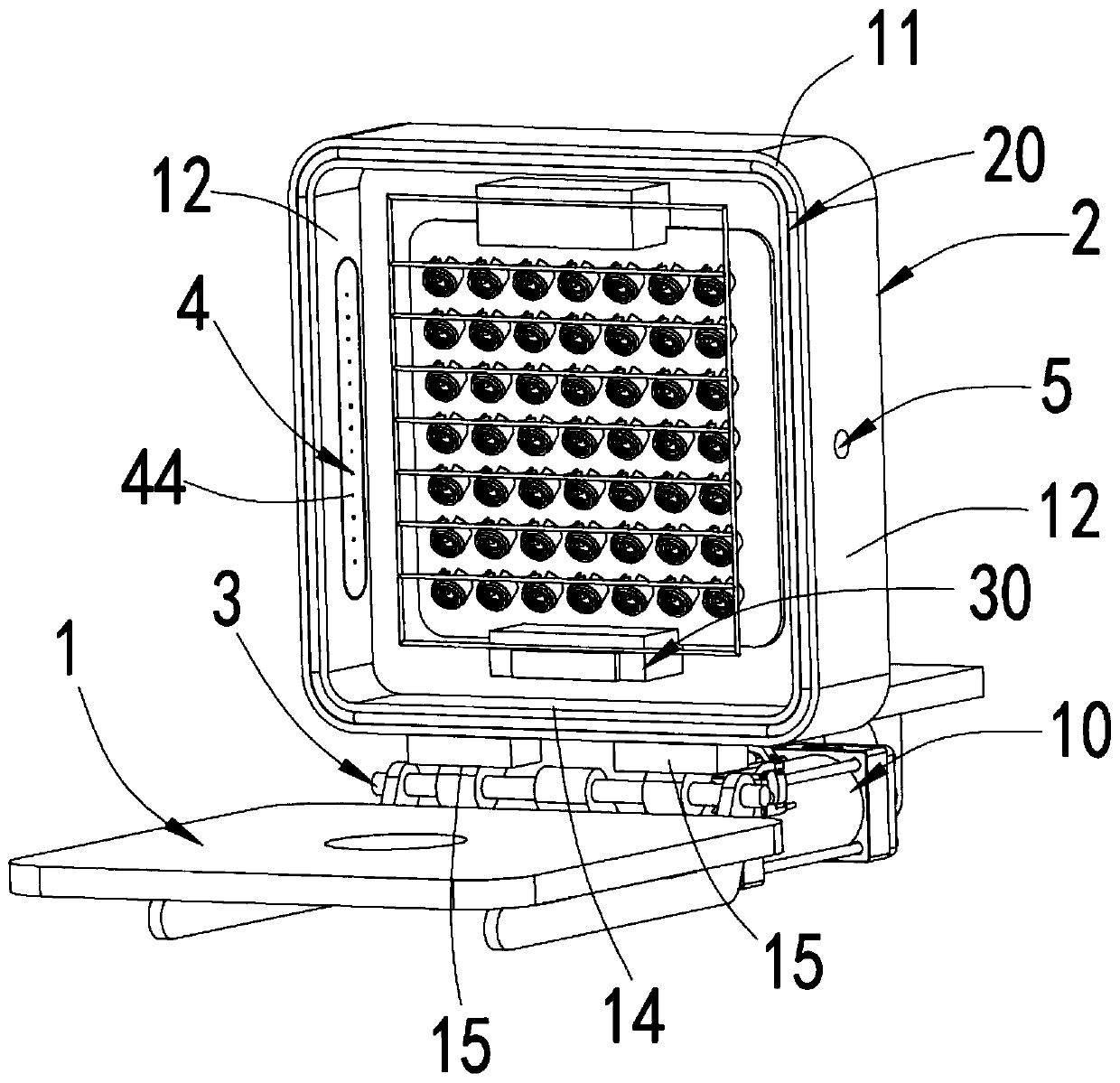 Anti-corrosion surface treatment method of coil shell and corrosion-resistant coil shell