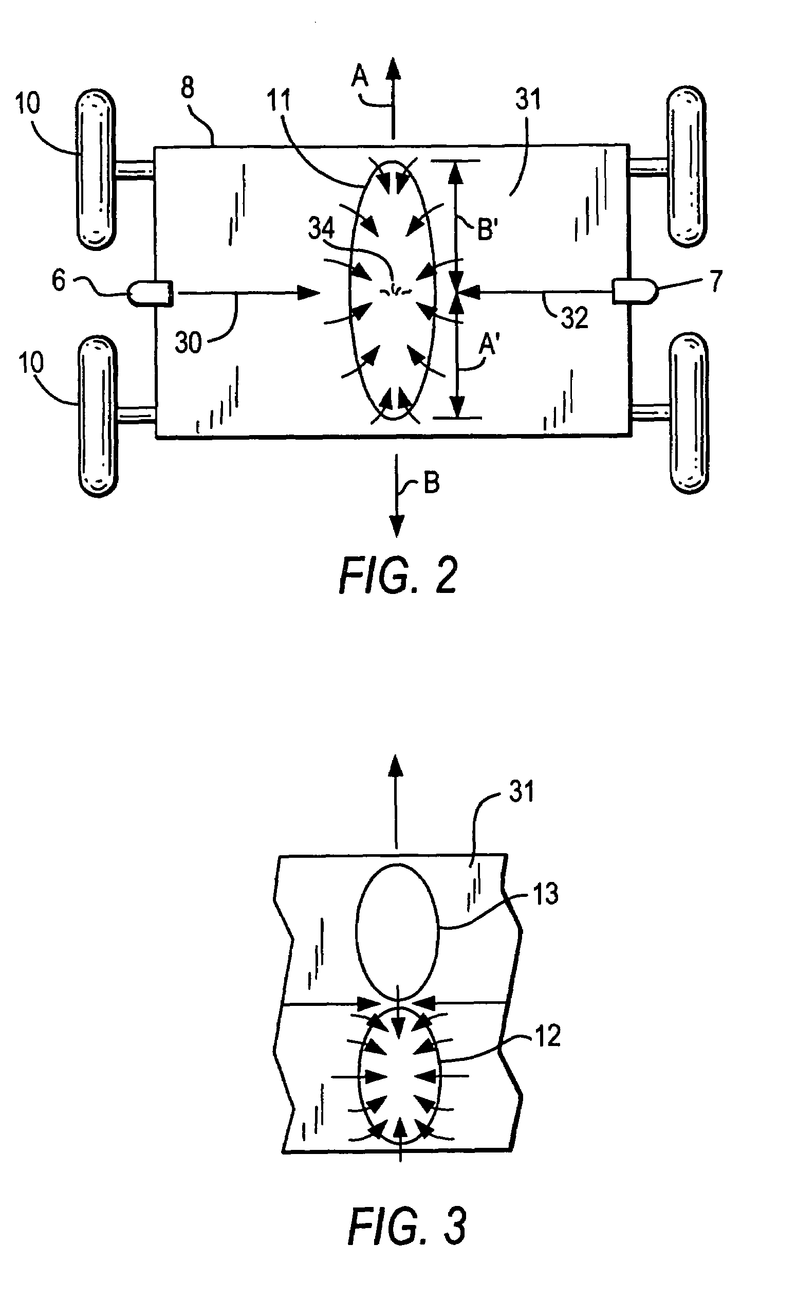 Cleaner with high pressure cleaning jets