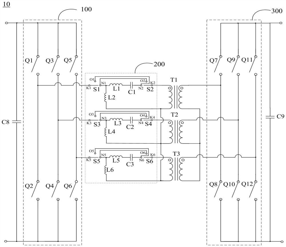 High-efficiency three-phase bidirectional DC-DC converter