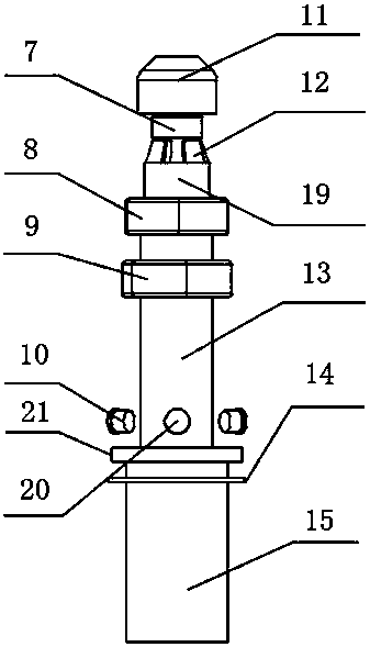 Temperature measurement system based on fracturing pump plunger
