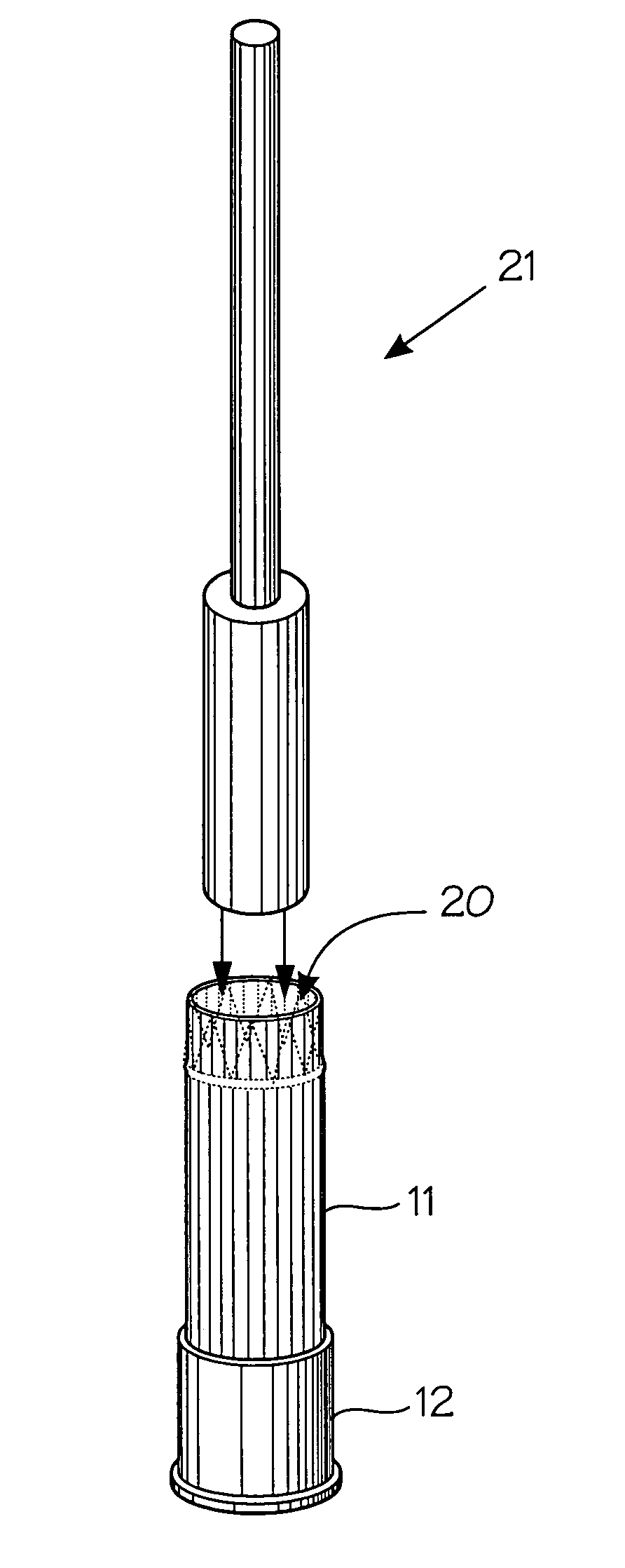 Method and apparatus for manufacturing wad-less ammunition