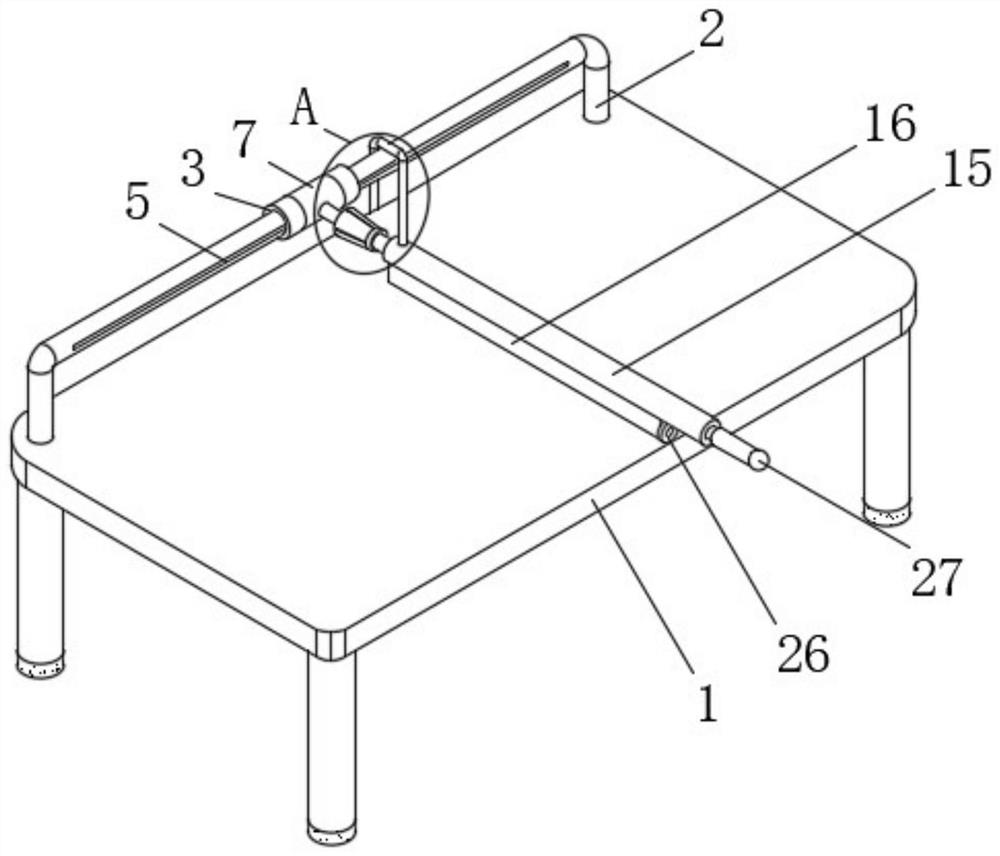 Workbench with angle adjusting function for metal machining production