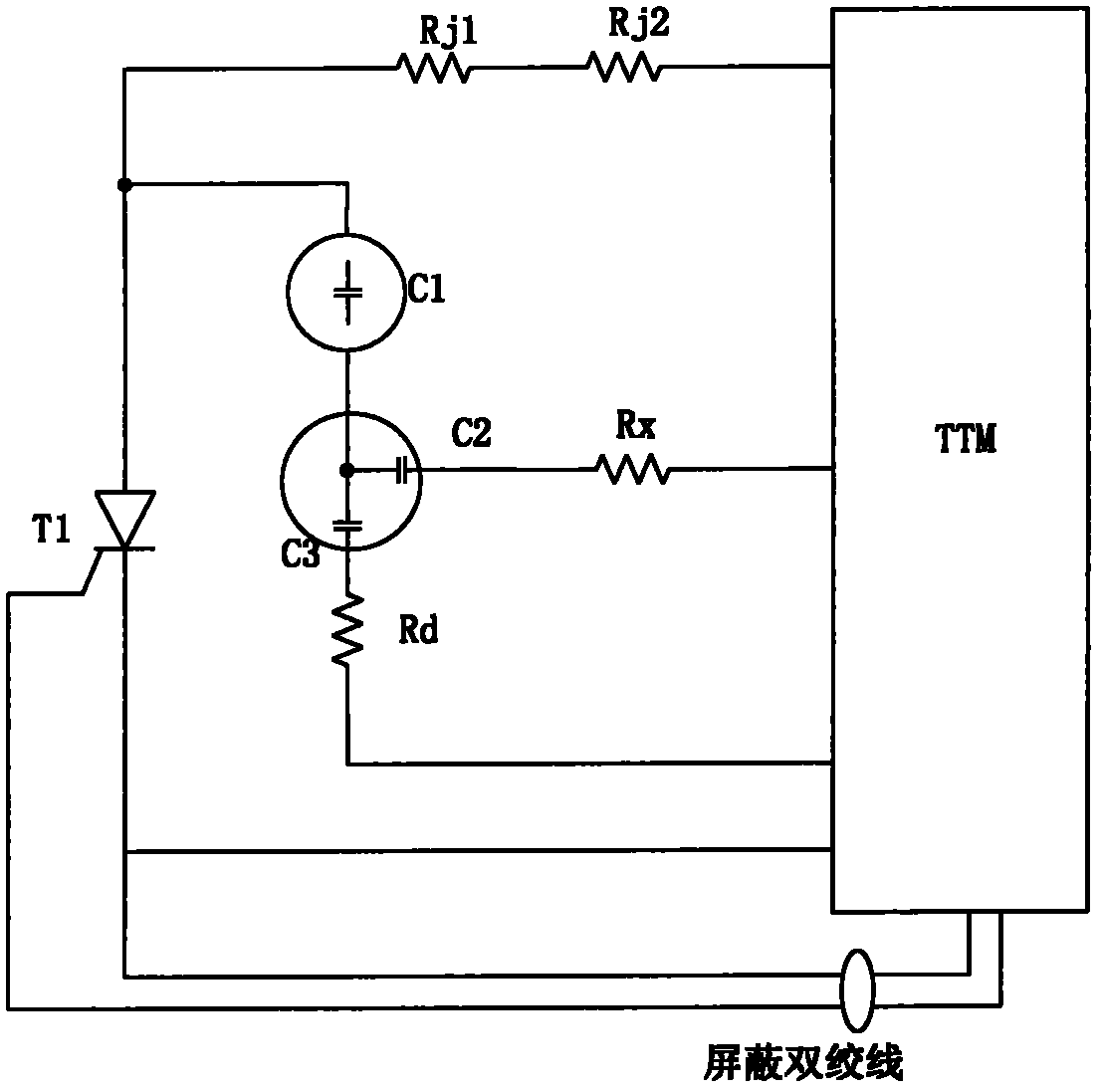 Novel direct-current converter valve thyristor damping loop