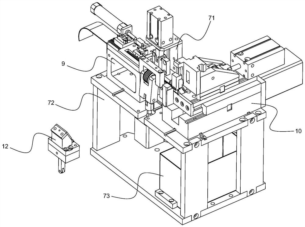 Wiring terminal bending assembly system and method