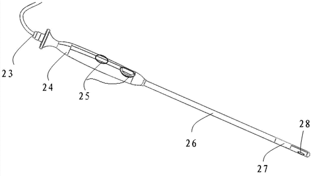 Optical coherence tomography (OCT) endoscope imaging device