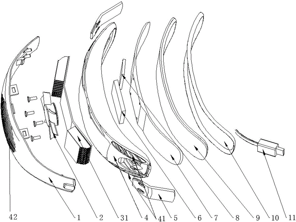 Portable electronic cooling instrument