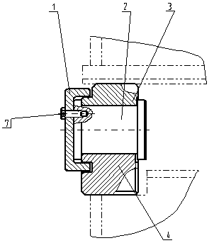 Hinging device for heavy loads