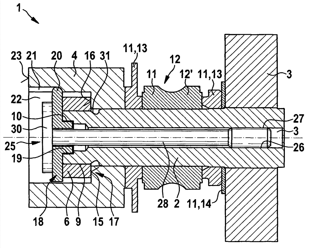 Electric machine used as motor in motor car