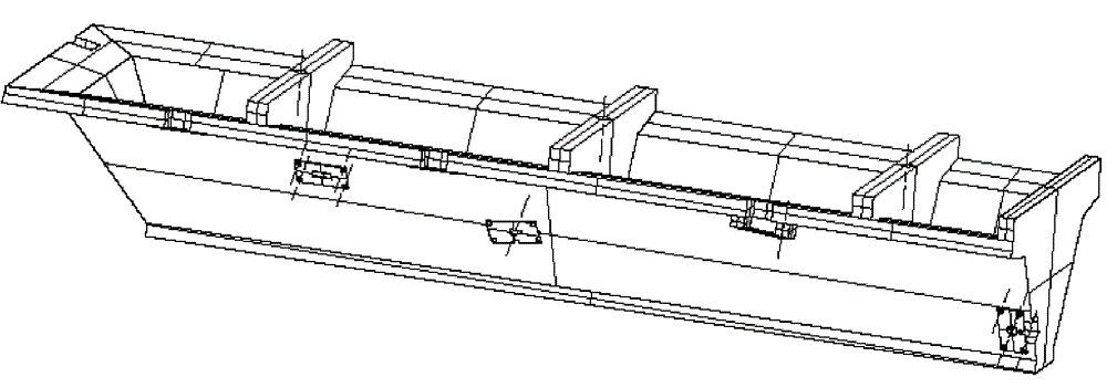 Testing apparatus of impact vibration of general CAB