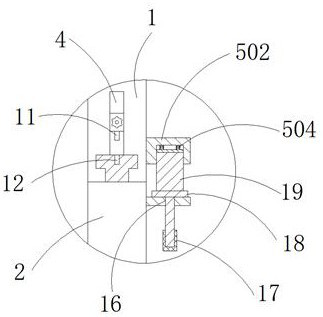 Fast locking device for prefabricated building finishing construction