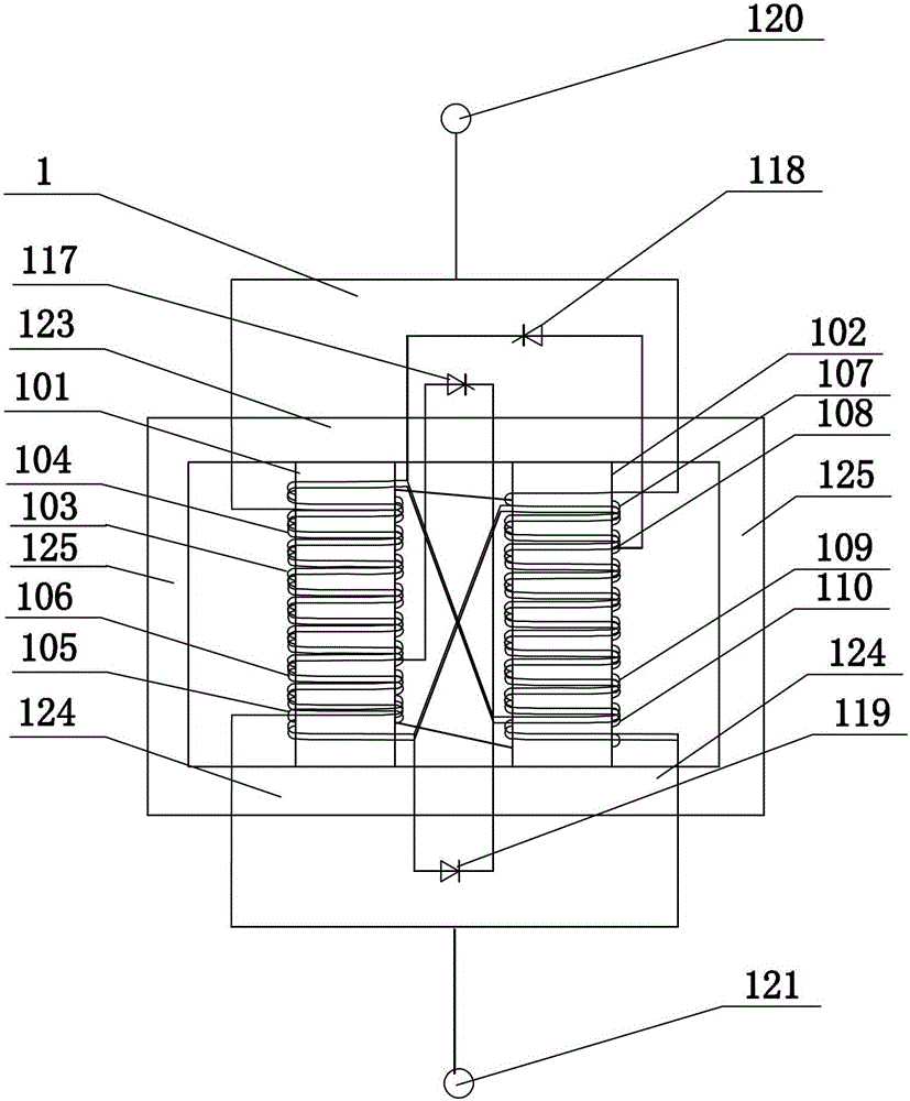 Electromagnetic voltage regulator