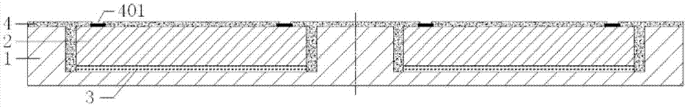 Fan-out package method of embedded silicon substrate