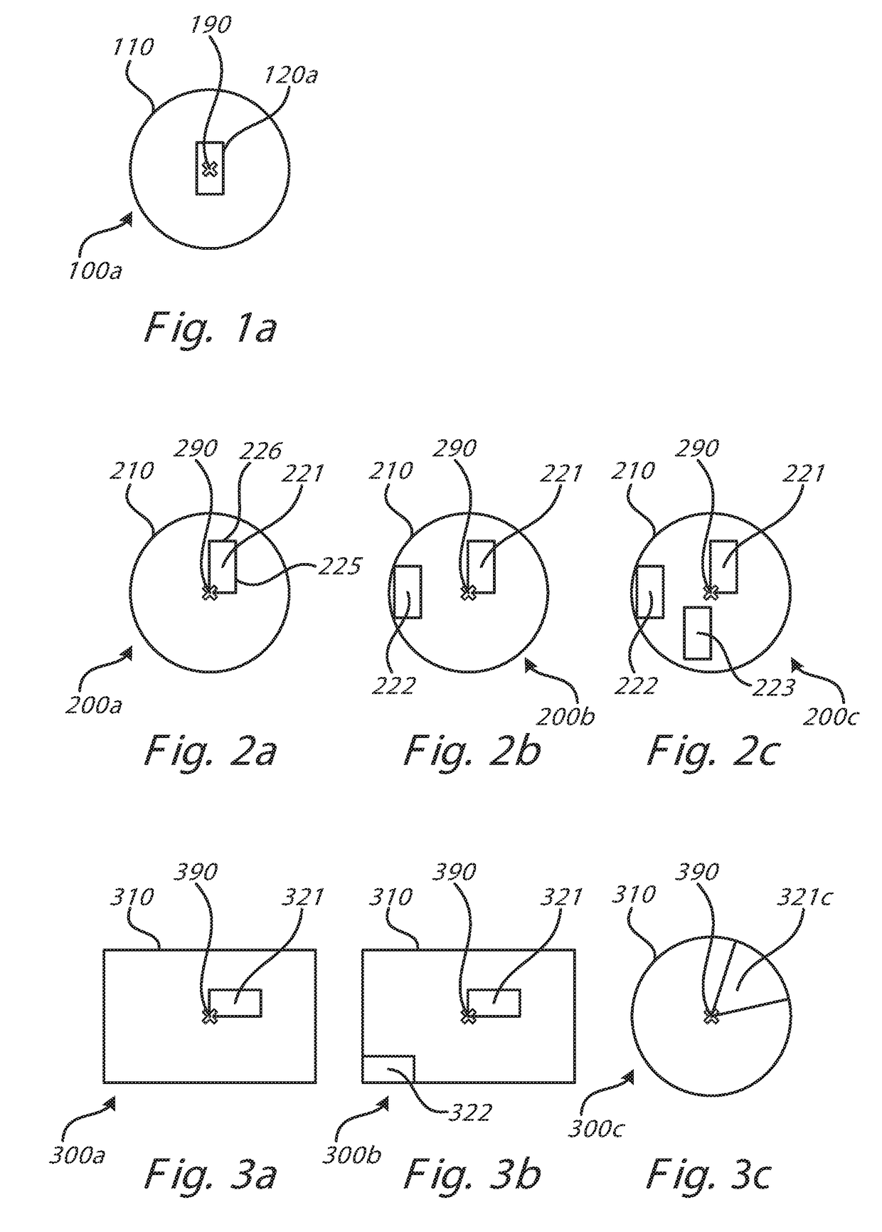 Led-based lighting device with asymmetrically distributed LED chips