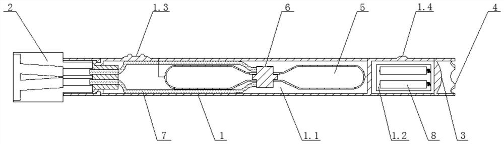 Civil rope catching gun