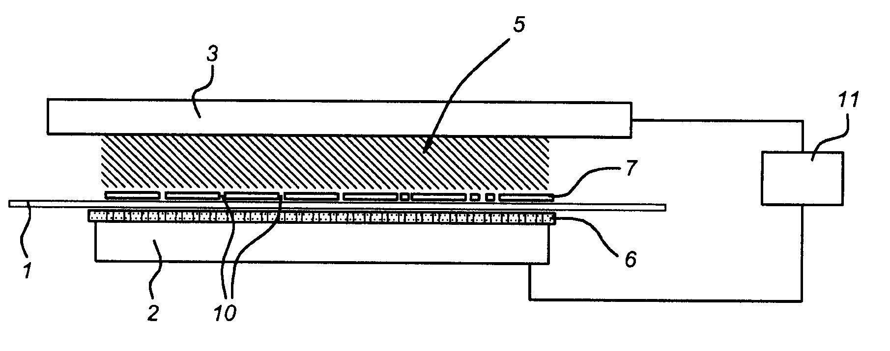 Substrate plasma treatment using magnetic mask device