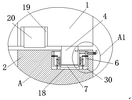 Multi-way valve body fluid casting hydraulic part