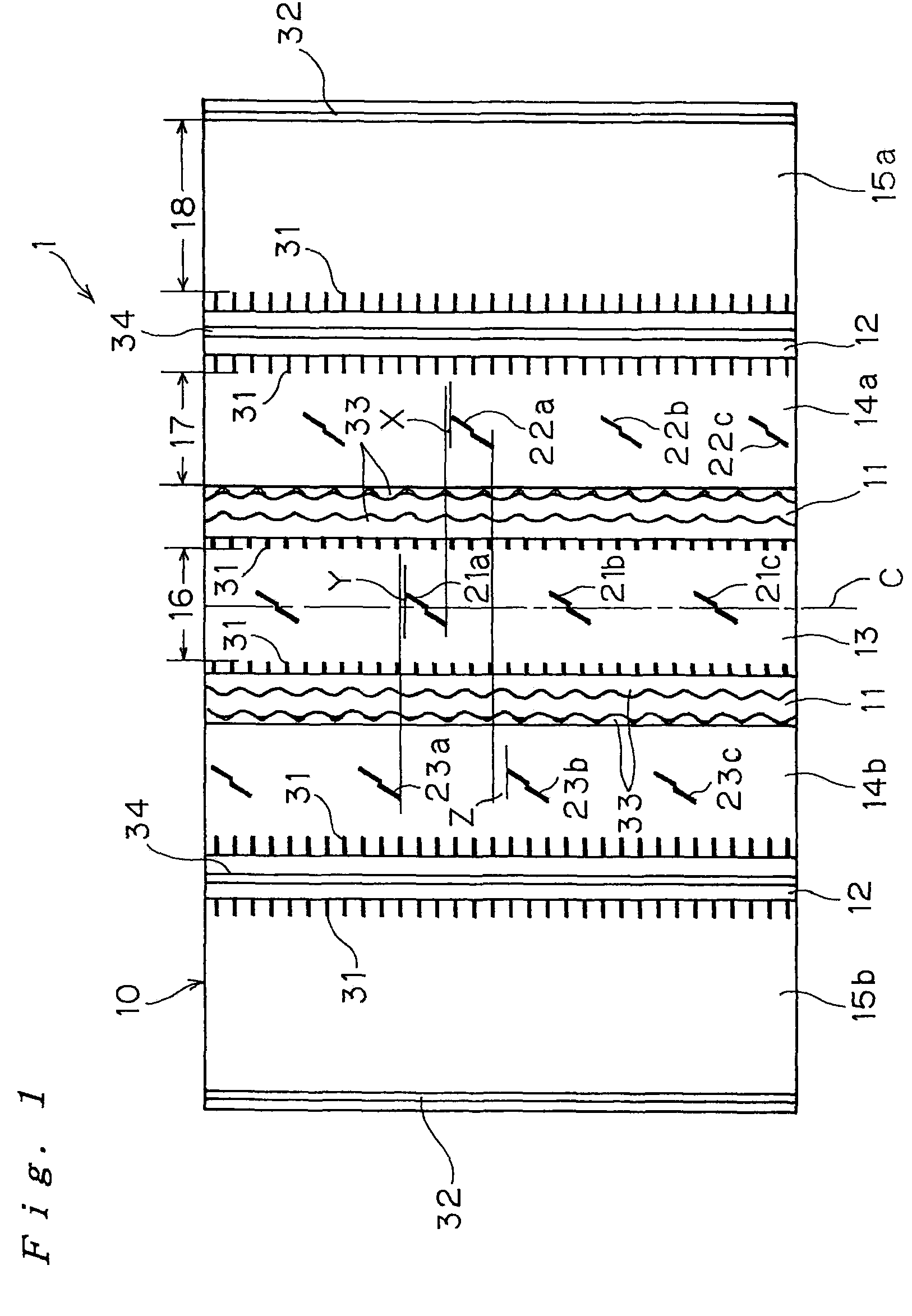 Pneumatic tire with tread including ribs having closed sipes