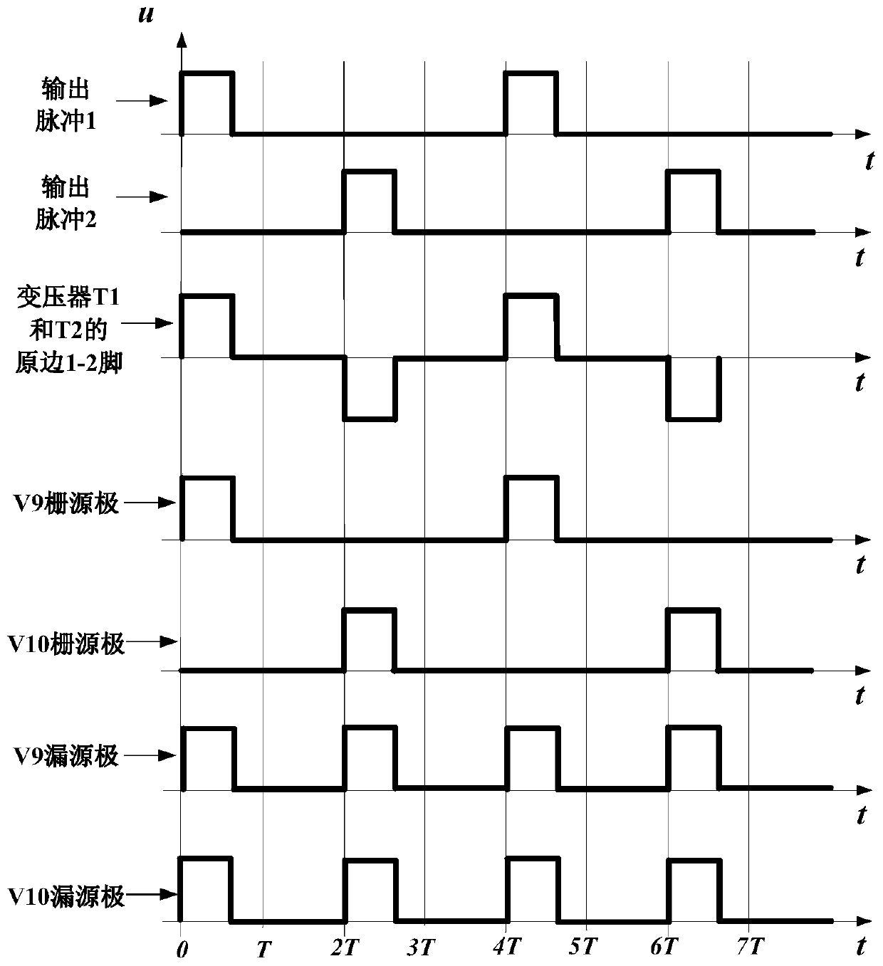 High-reliability isolation drive circuit suitable for wide duty cycle for spacecrafts